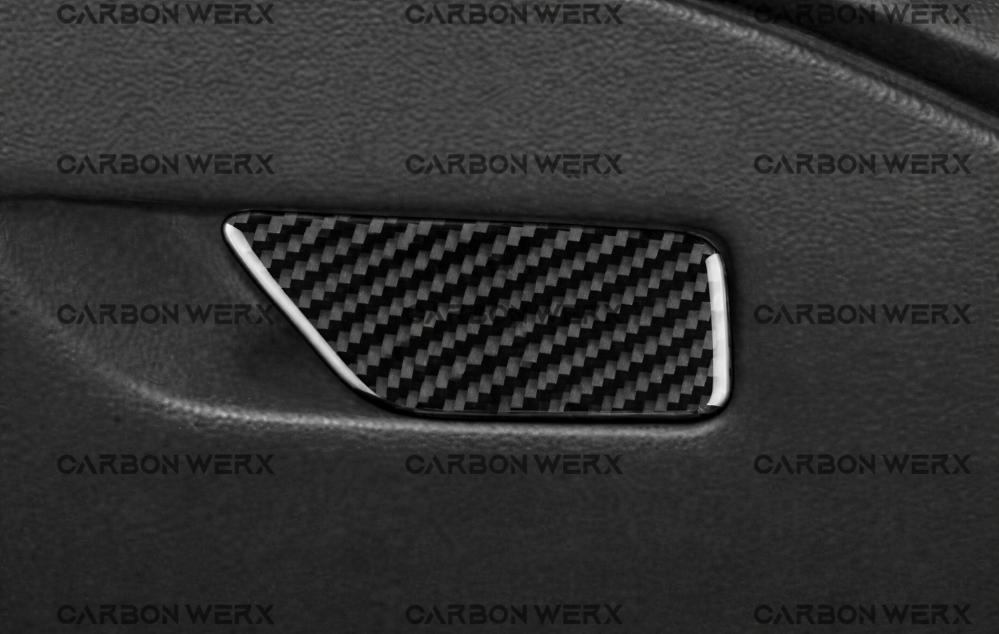 Ford Focus MK4 MK4.5 & ST Carbon Fibre Glove Box Handle Trim