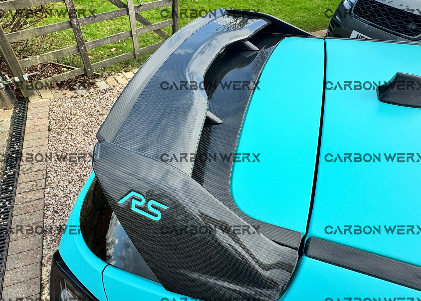 Ford Focus MK3 MK3.5 ST RS Carbon Fibre Rear Upper Spoiler