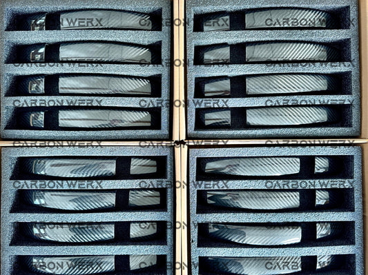 Ford Focus MK3 MK3.5 ST RS Carbon Fibre Door Handle Covers