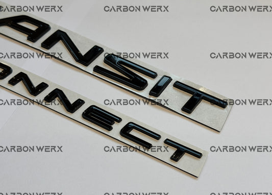 Ford Transit Connect 2013 - 2020 Gloss Black Badges