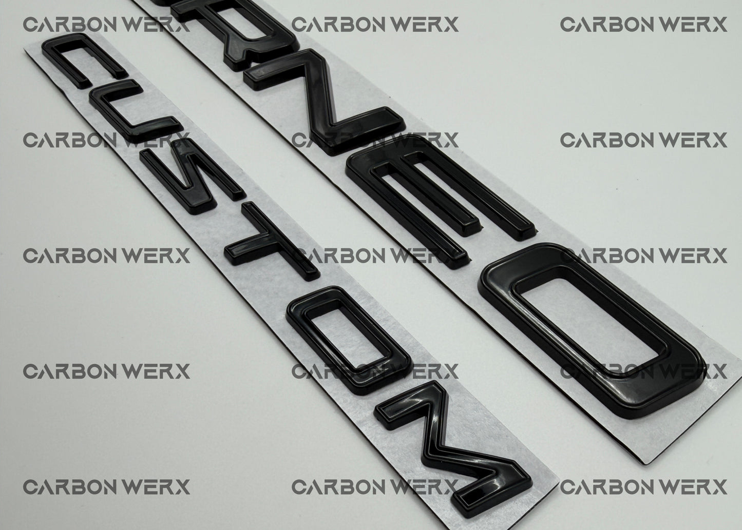 Ford Tourneo Custom 2012 - 2022 Gloss Black Badges