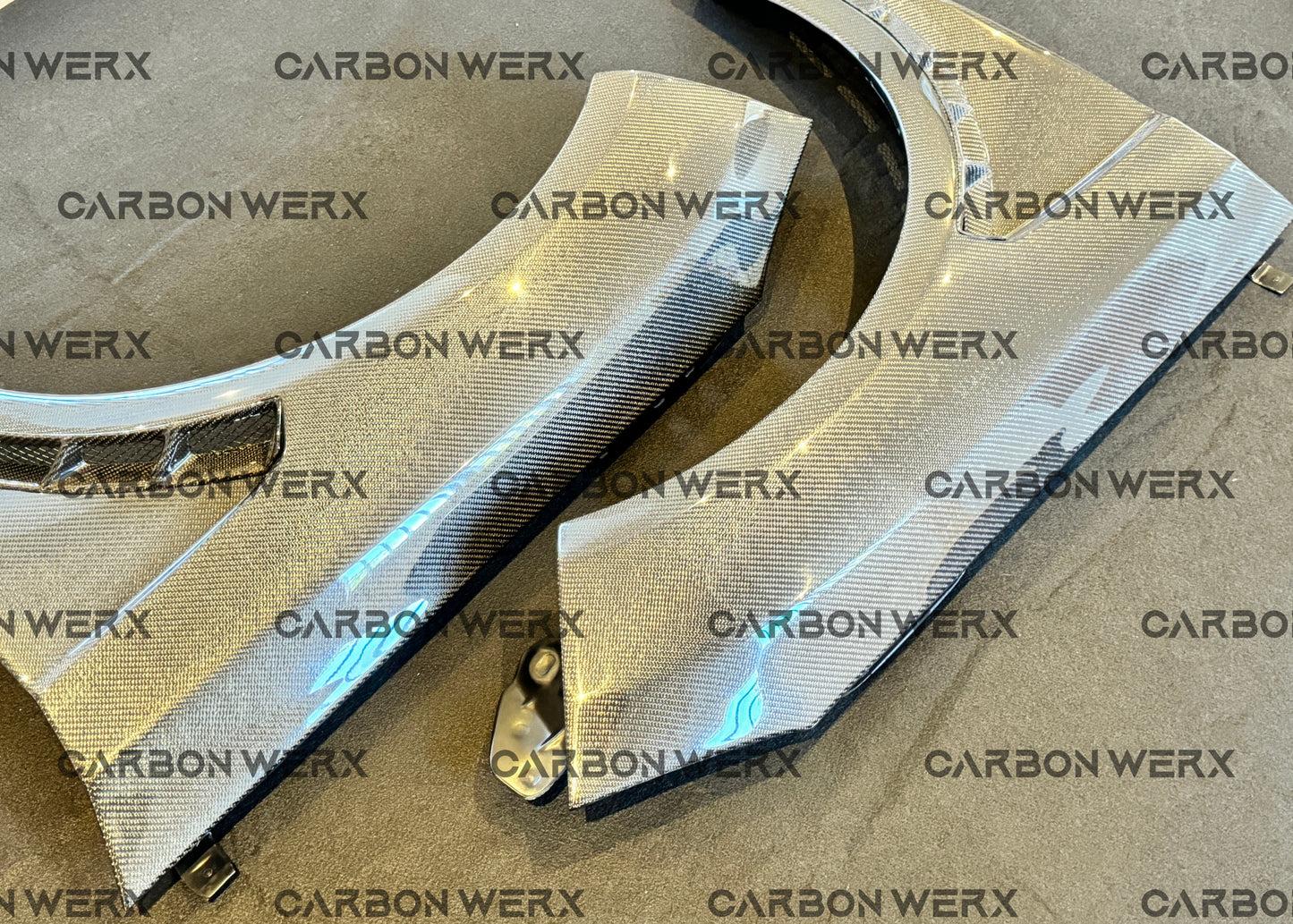 Ford Focus MK3 MK3.5 ST RS Carbon Fibre Vented Wings