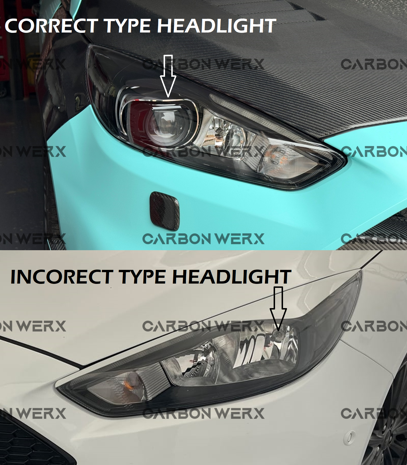 Ford Focus MK3 MK3.5 ST RS D3S LED Bulb Conversion