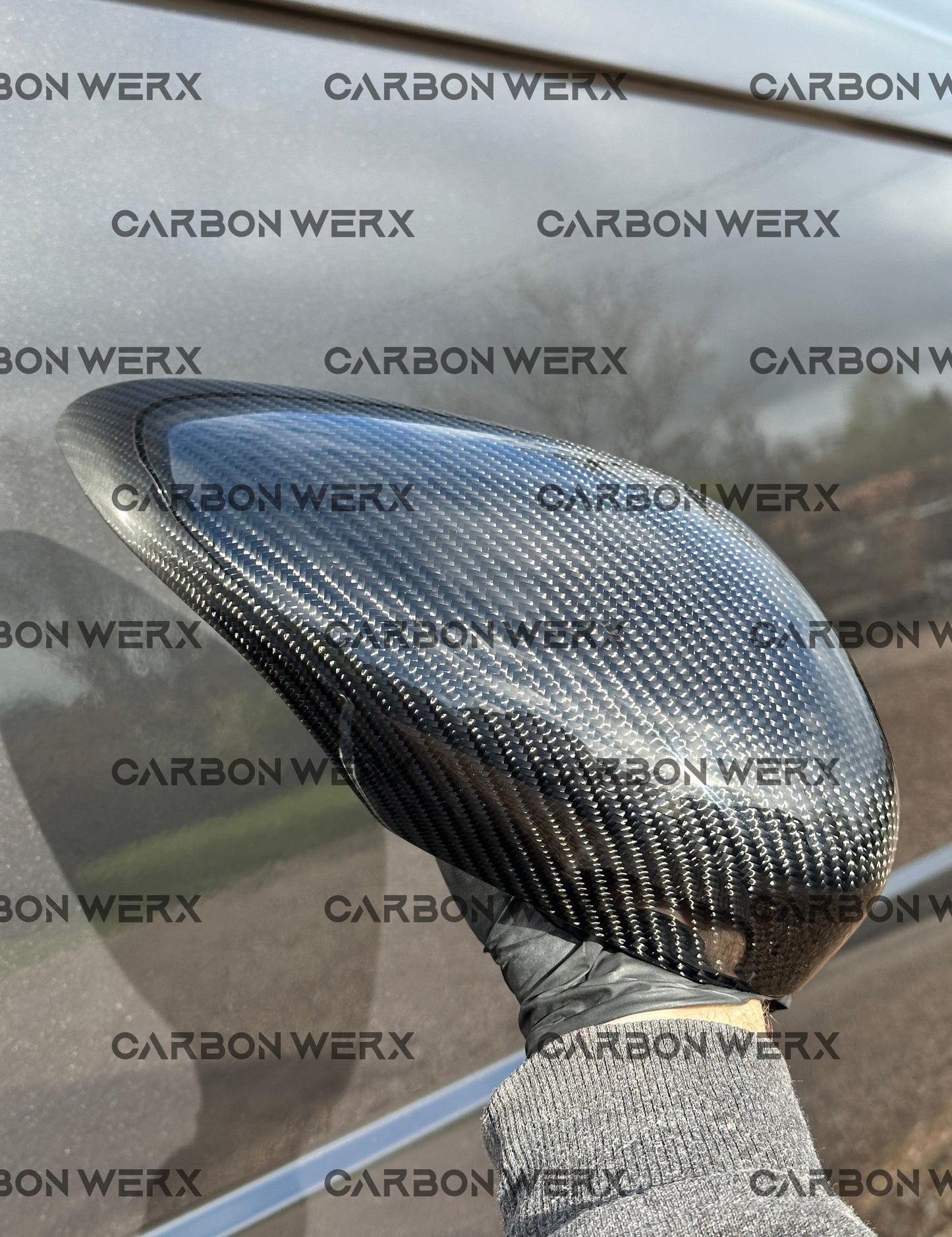 Ford Fiesta MK7 MK7.5 & ST Carbon Fibre Door Mirror Caps