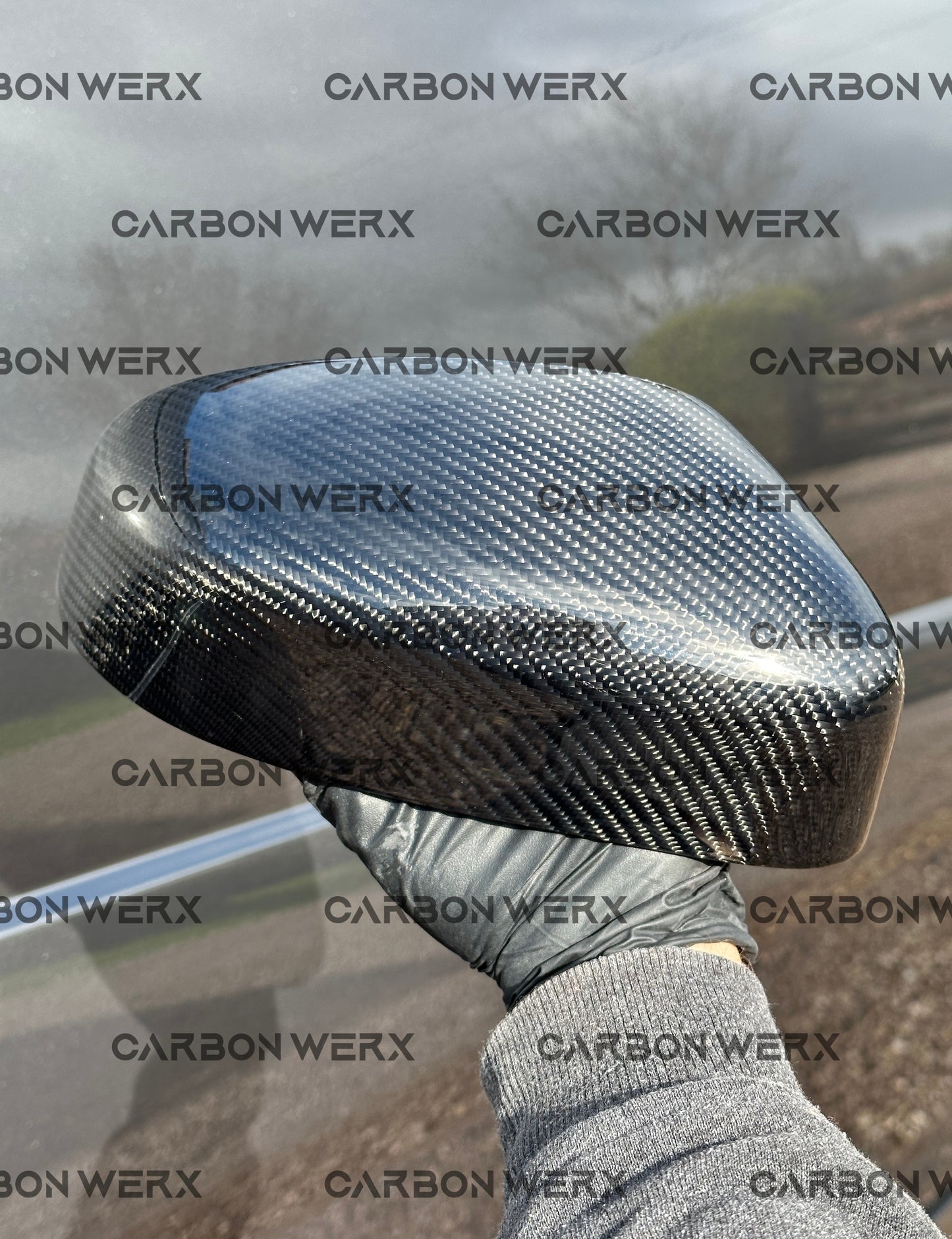 Ford Focus MK2.5 MK3 MK3.5 ST RS Carbon Fibre Door Mirror Cap Covers