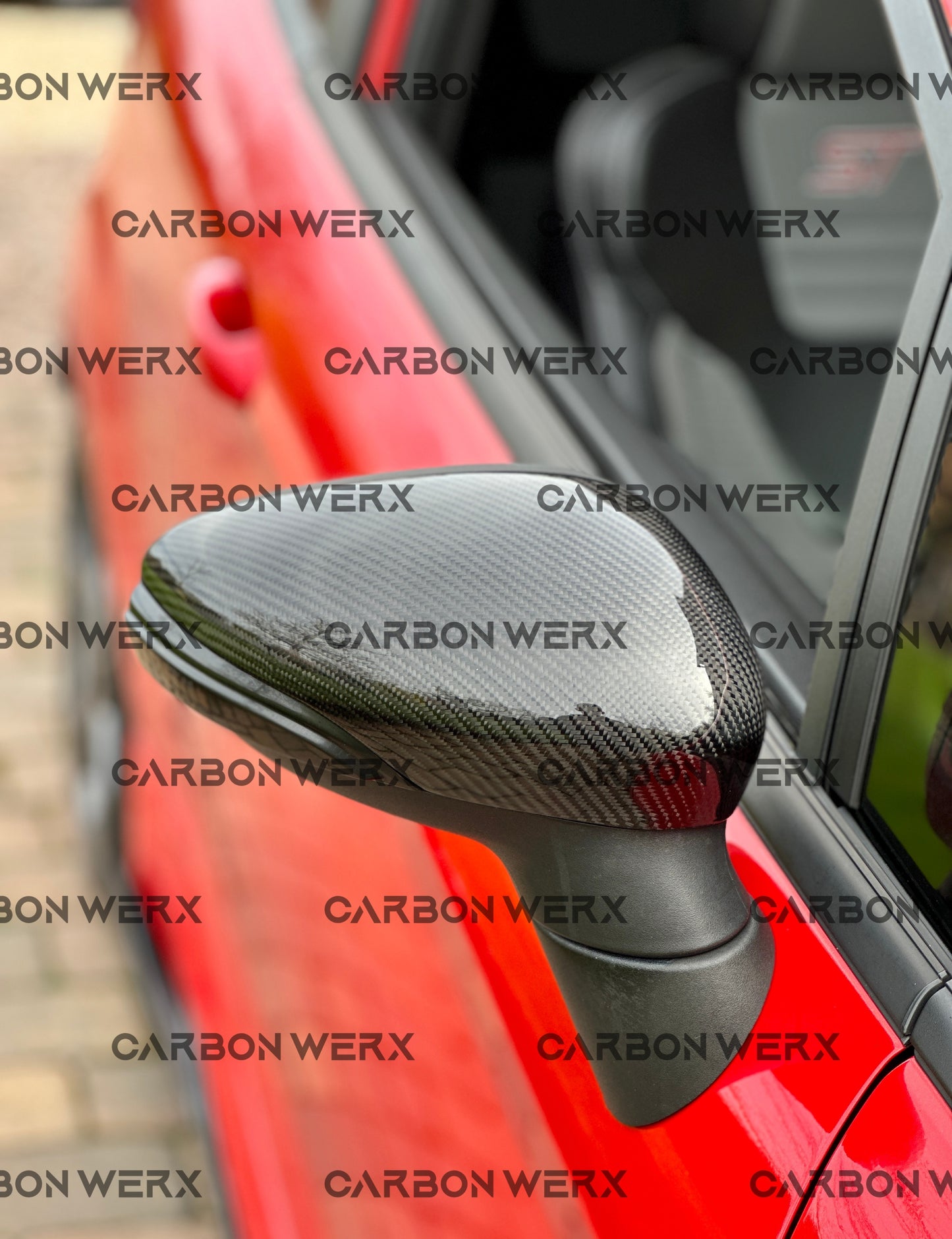 Ford Fiesta MK7 MK7.5 & ST Carbon Fibre Door Mirror Caps