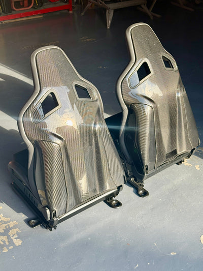 Recaro CS Sportster Carbon Fibre Seat Backs