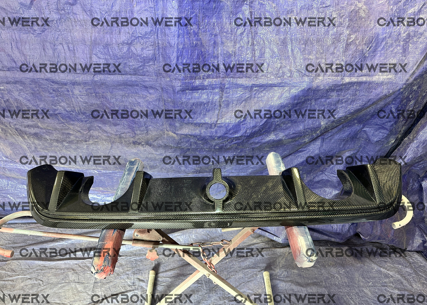 Ford Focus MK3 MK3.5 RS Carbon Fibre Rear Diffuser