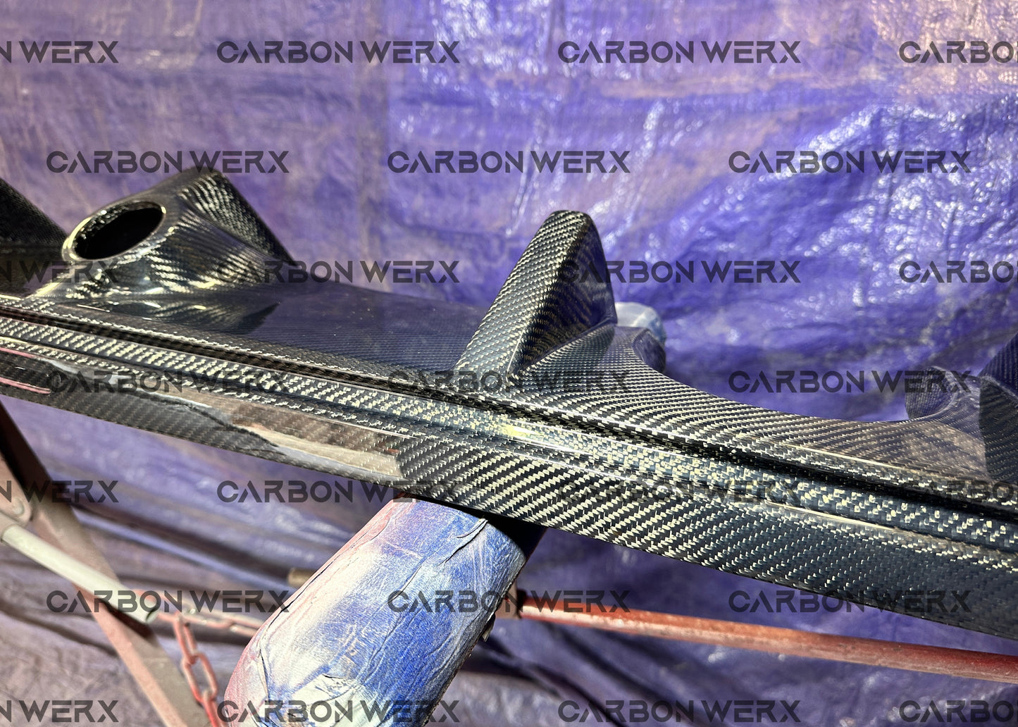 Ford Focus MK3 MK3.5 RS Carbon Fibre Rear Diffuser