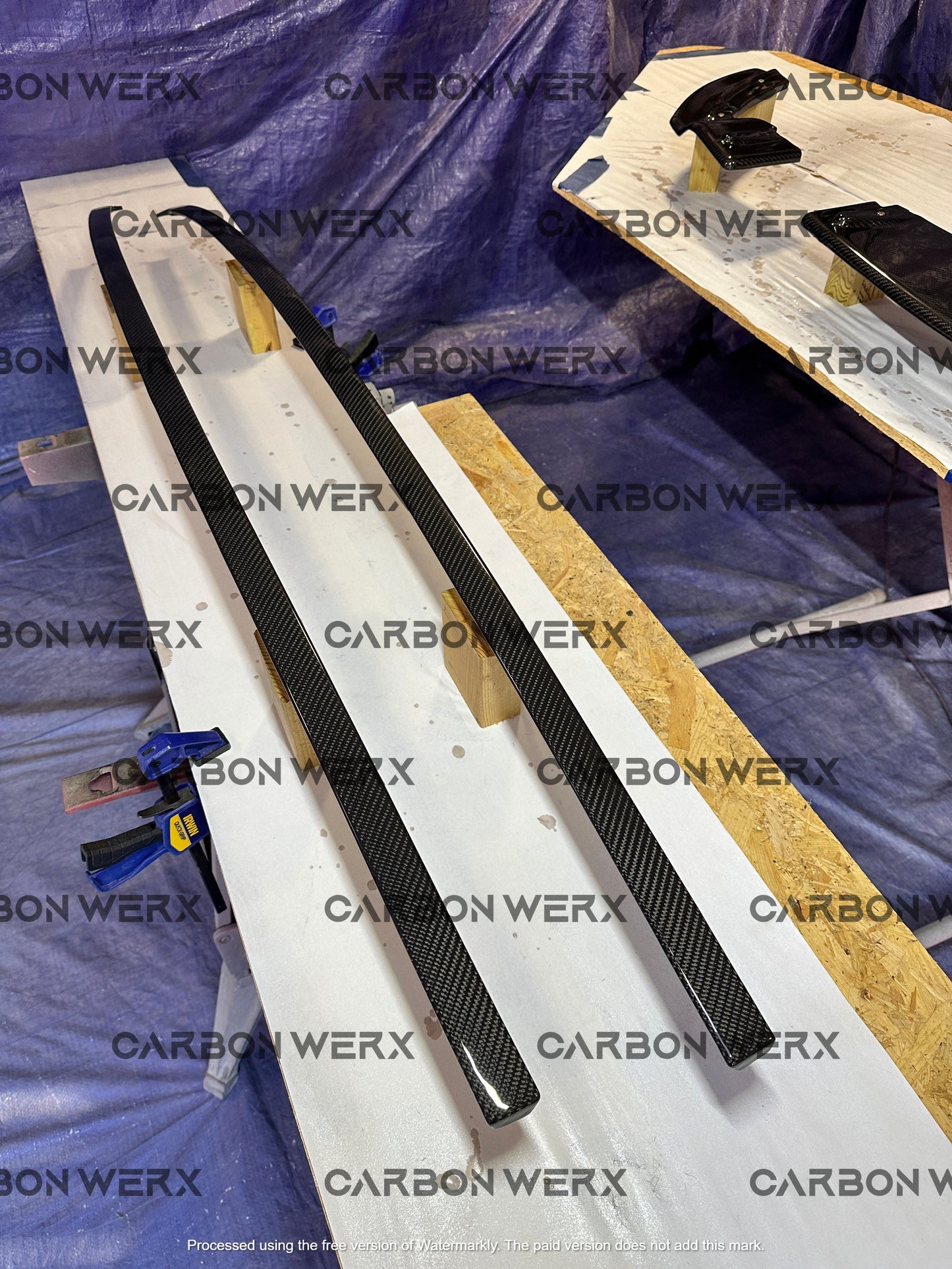 Ford Focus MK3 MK3.5 ST RS Carbon Fibre Roof Rails