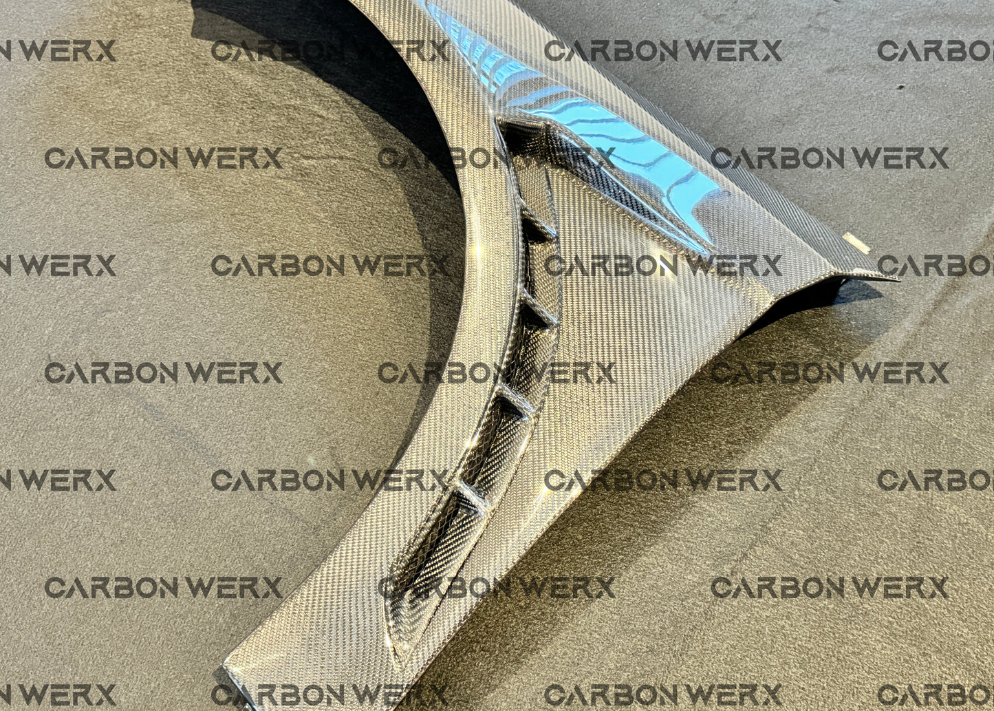 Ford Focus MK3 MK3.5 ST RS Carbon Fibre Vented Wings