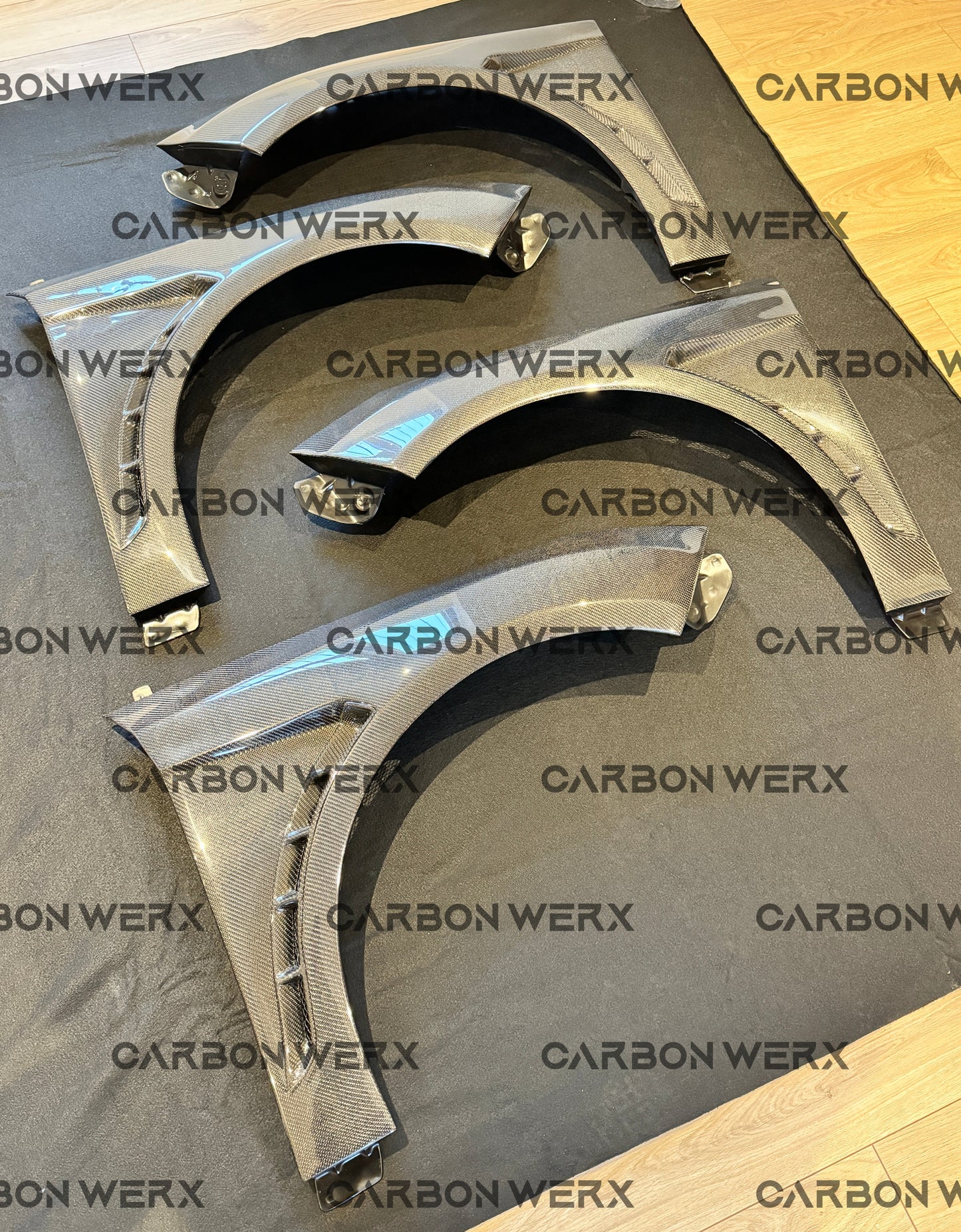 Ford Focus MK3 MK3.5 ST RS Carbon Fibre Vented Wings