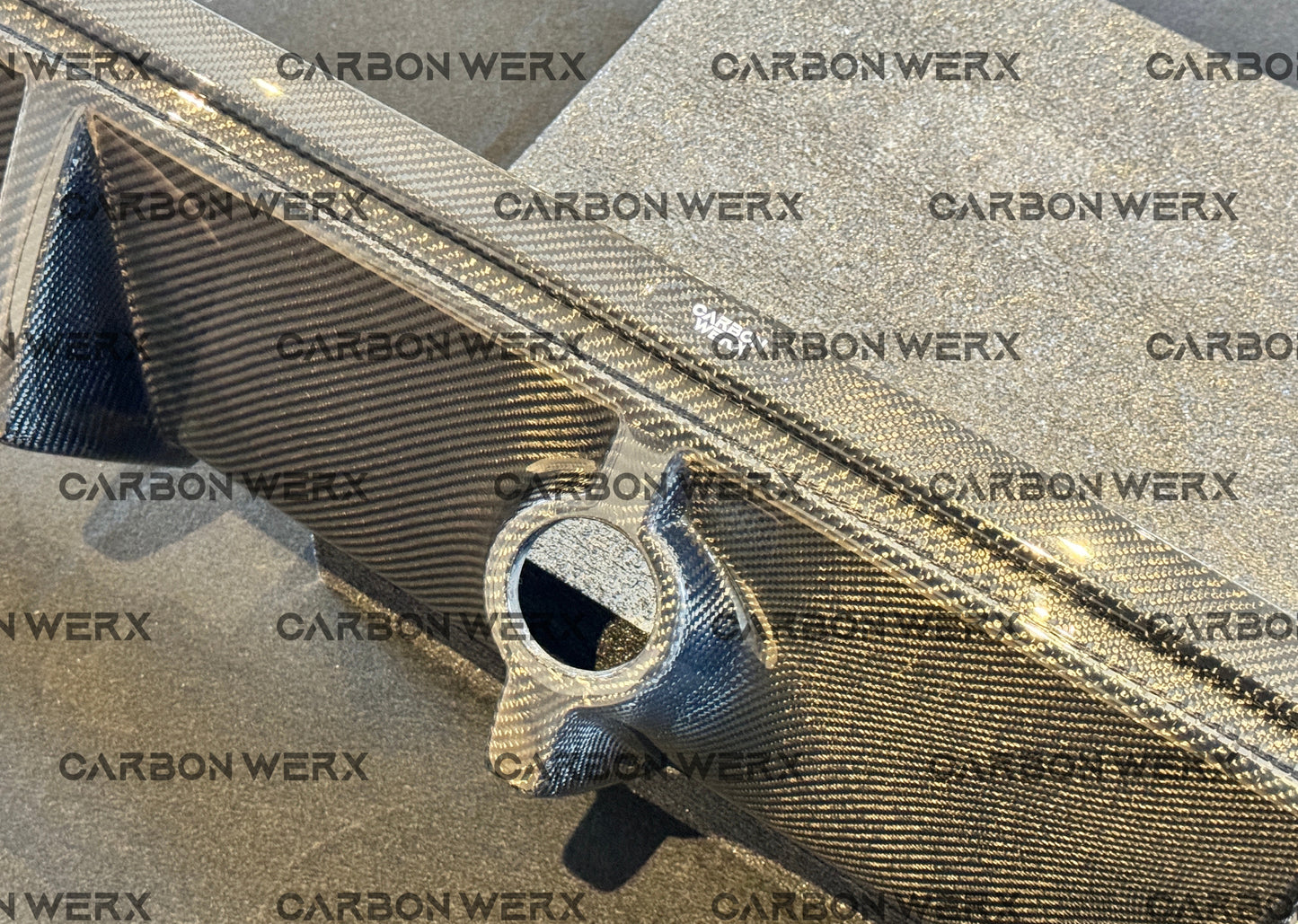 Ford Focus MK3 MK3.5 RS Carbon Fibre Rear Diffuser