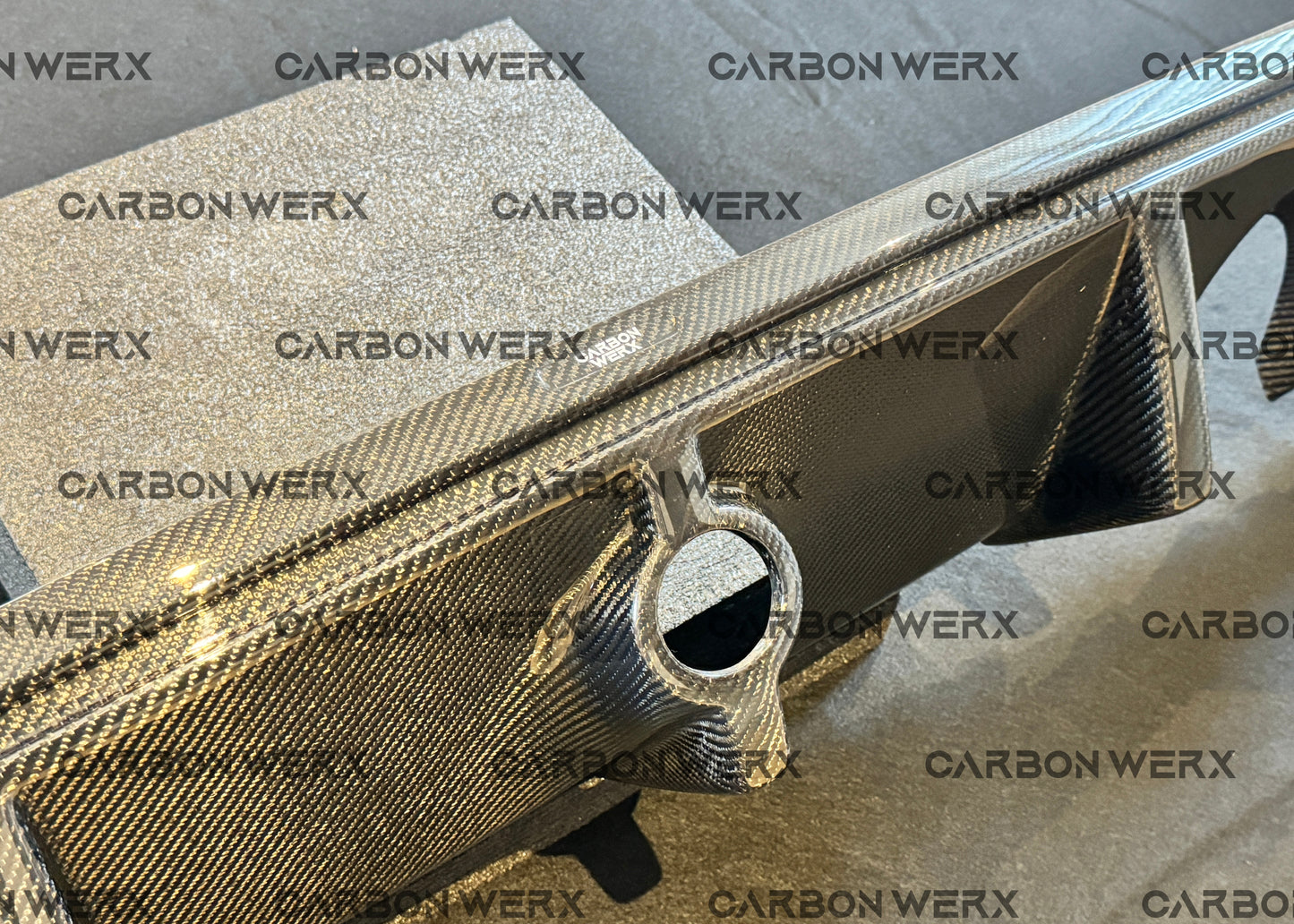 Ford Focus MK3 MK3.5 RS Carbon Fibre Rear Diffuser