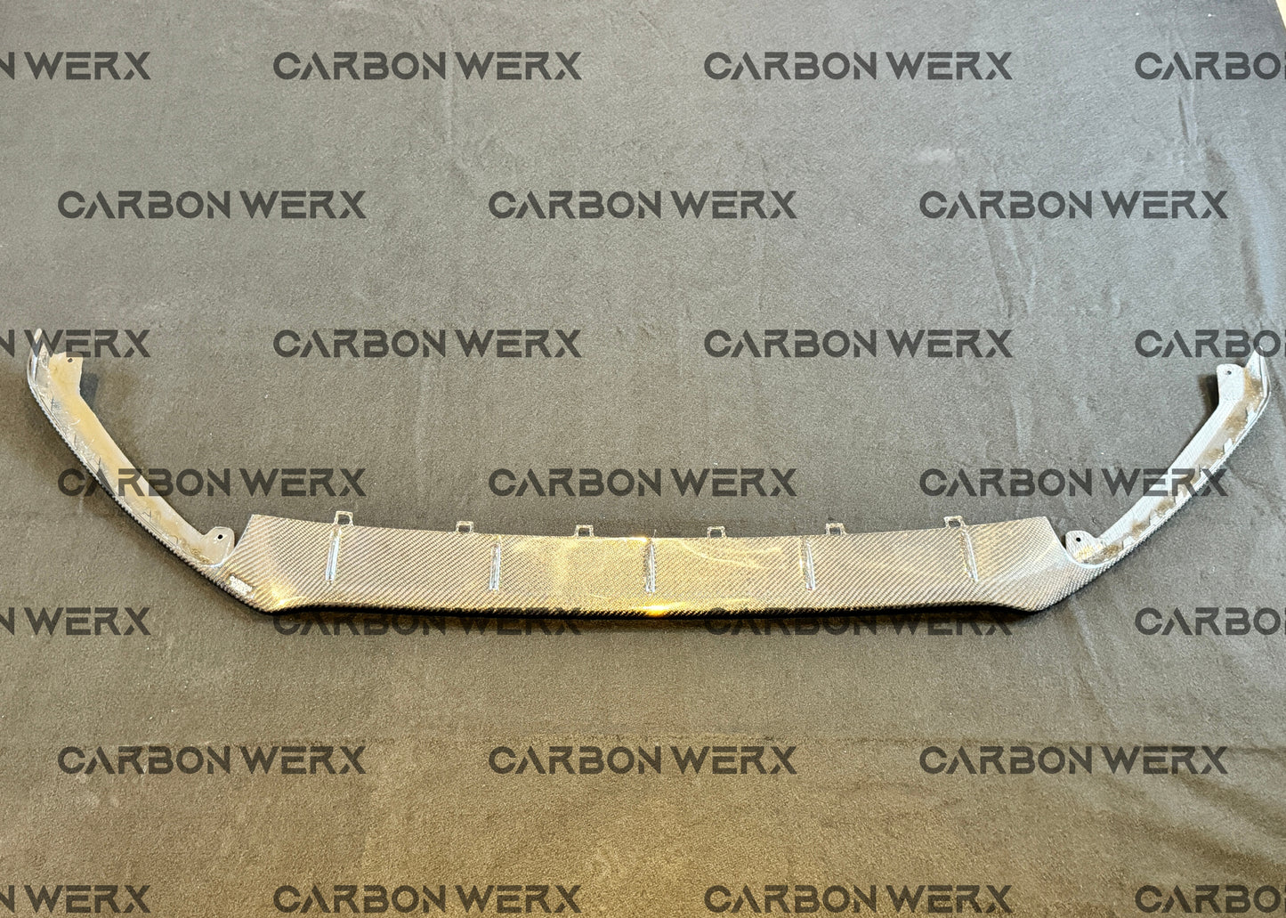 Ford Focus MK3 MK3.5 RS Carbon Fibre Chin Lip Spoiler