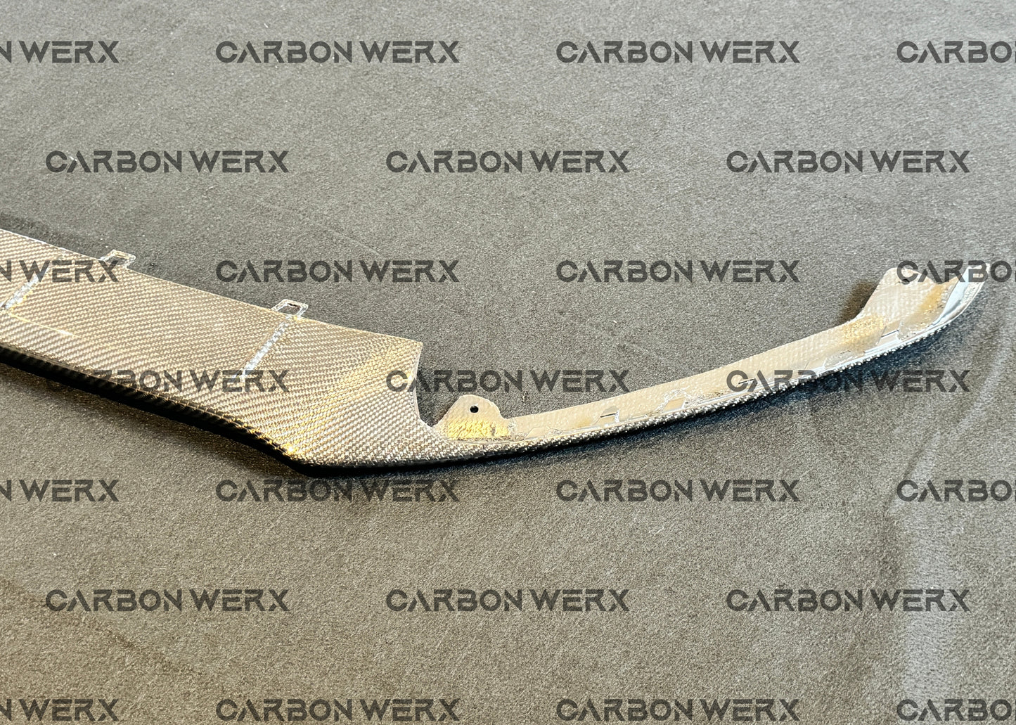 Ford Focus MK3 MK3.5 RS Carbon Fibre Chin Lip Spoiler