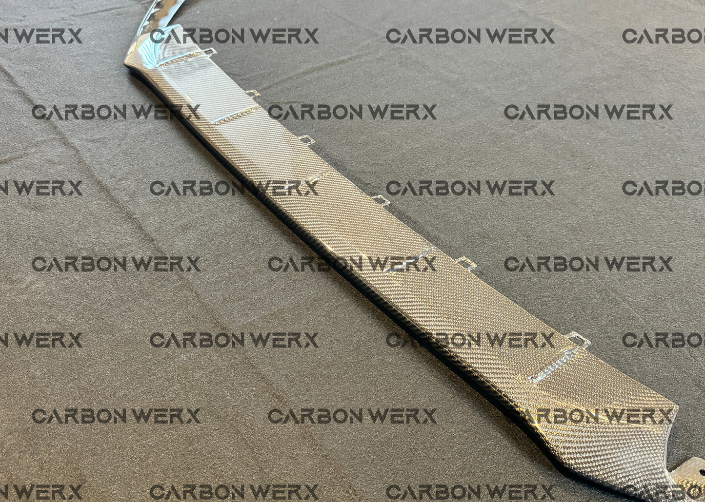 Ford Focus MK3 MK3.5 RS Carbon Fibre Chin Lip Spoiler