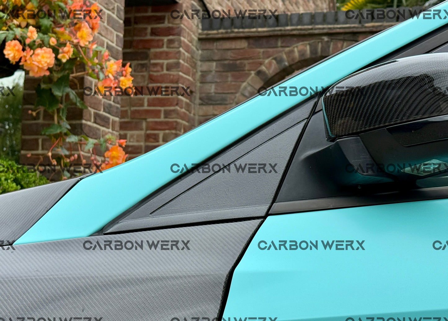 Ford Focus MK3 MK3.5 ST RS Carbon Fibre Door Mirror Panel Trims