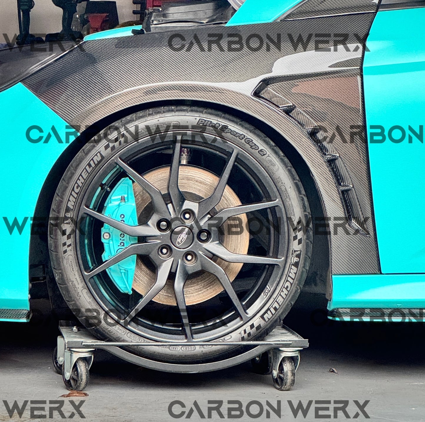 Ford Focus MK3 MK3.5 ST RS Carbon Fibre Vented Wings