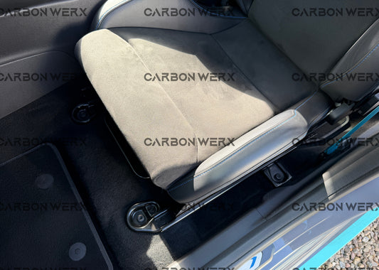 Ford Focus MK3 MK3.5 Recaro CS Sportster Carbon Fibre Seat Base Mount Covers