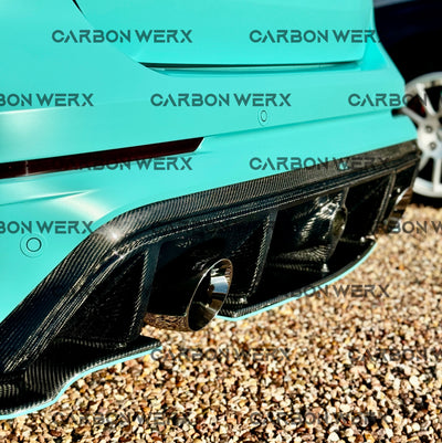 Ford Focus MK3 MK3.5 RS Carbon Fibre Rear Diffuser