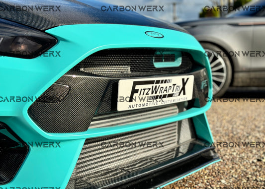 Ford Focus MK3 MK3.5 ST RS Carbon Fibre Number Plate Panel