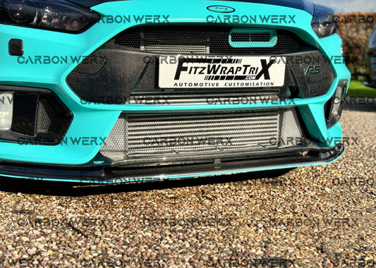 Ford Focus MK3 MK3.5 RS Carbon Fibre Chin Lip Spoiler