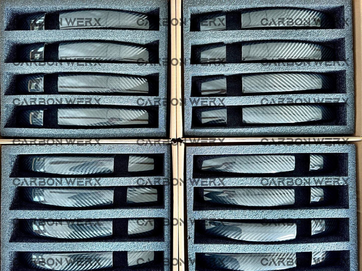 Ford Focus MK3 MK3.5 ST RS Carbon Fibre Door Handle Covers