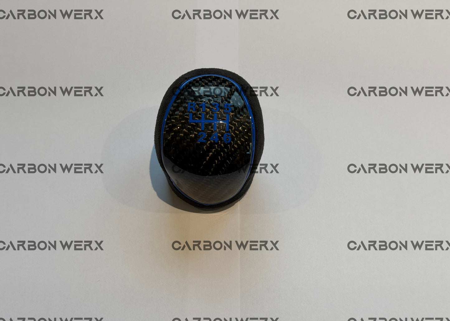 Ford Focus MK3 MK3.5 ST RS Carbon Fibre & Alcantara Gear Knob