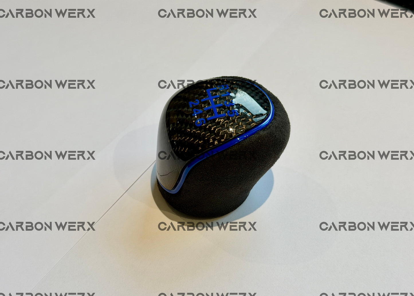 Ford Focus MK3 MK3.5 ST RS Carbon Fibre & Alcantara Gear Knob
