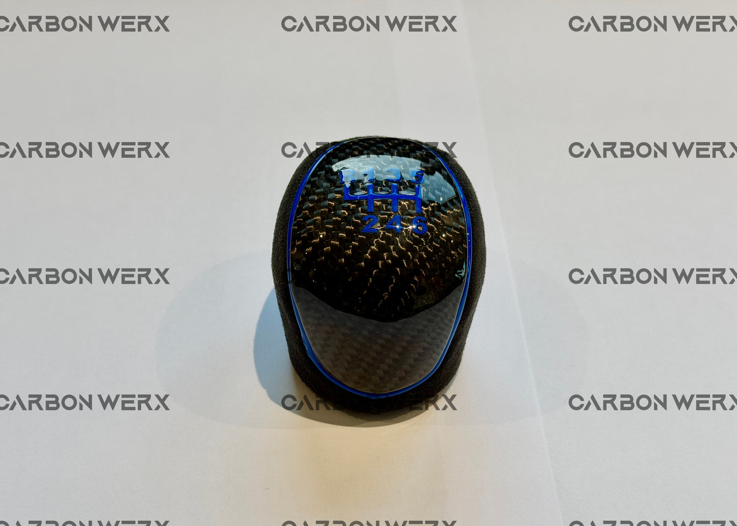 Ford Focus MK3 MK3.5 ST RS Carbon Fibre & Alcantara Gear Knob