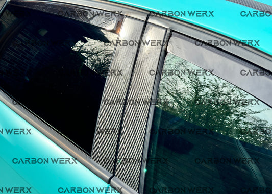 Ford Focus MK3 MK3.5 ST RS Carbon Fibre Touch Plates