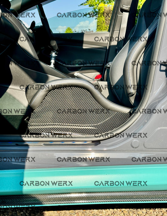 Ford Focus MK3 MK3.5 Recaro CS Sportster Carbon Fibre Seat Base Plates