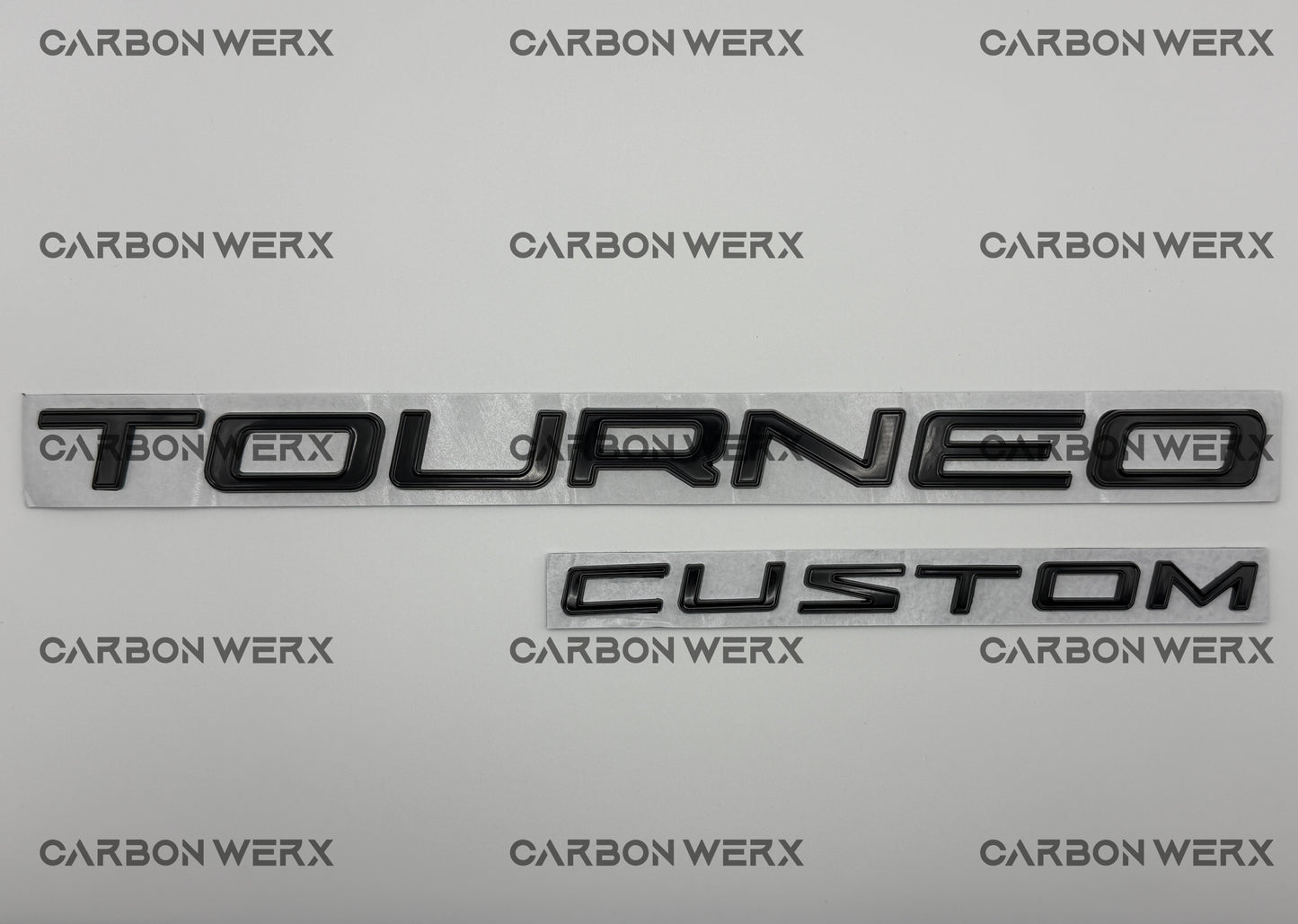 Ford Tourneo Custom 2012 - 2022 Gloss Black Badges