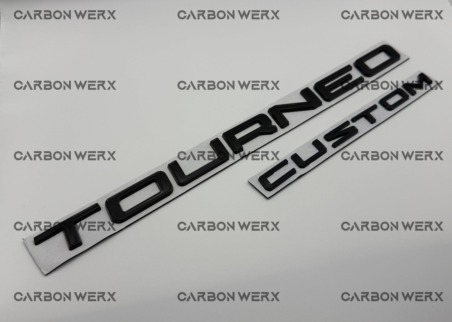 Ford Tourneo Custom 2012 - 2022 Gloss Black Badges