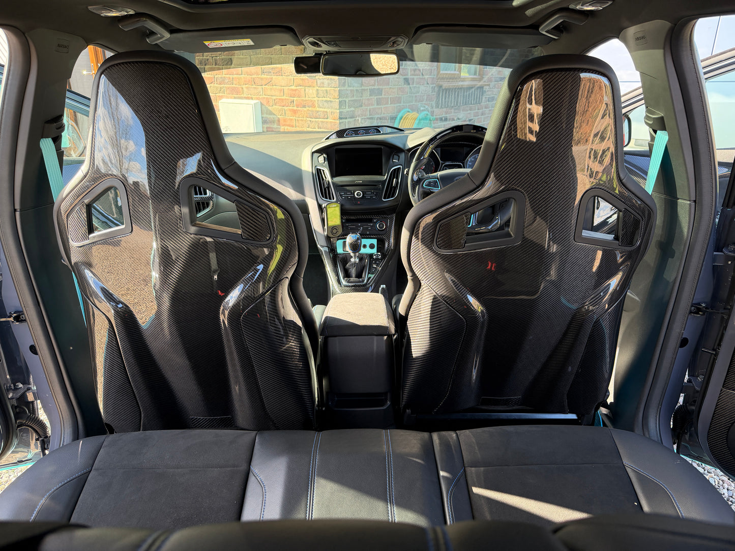 Recaro CS Sportster Carbon Fibre Seat Backs