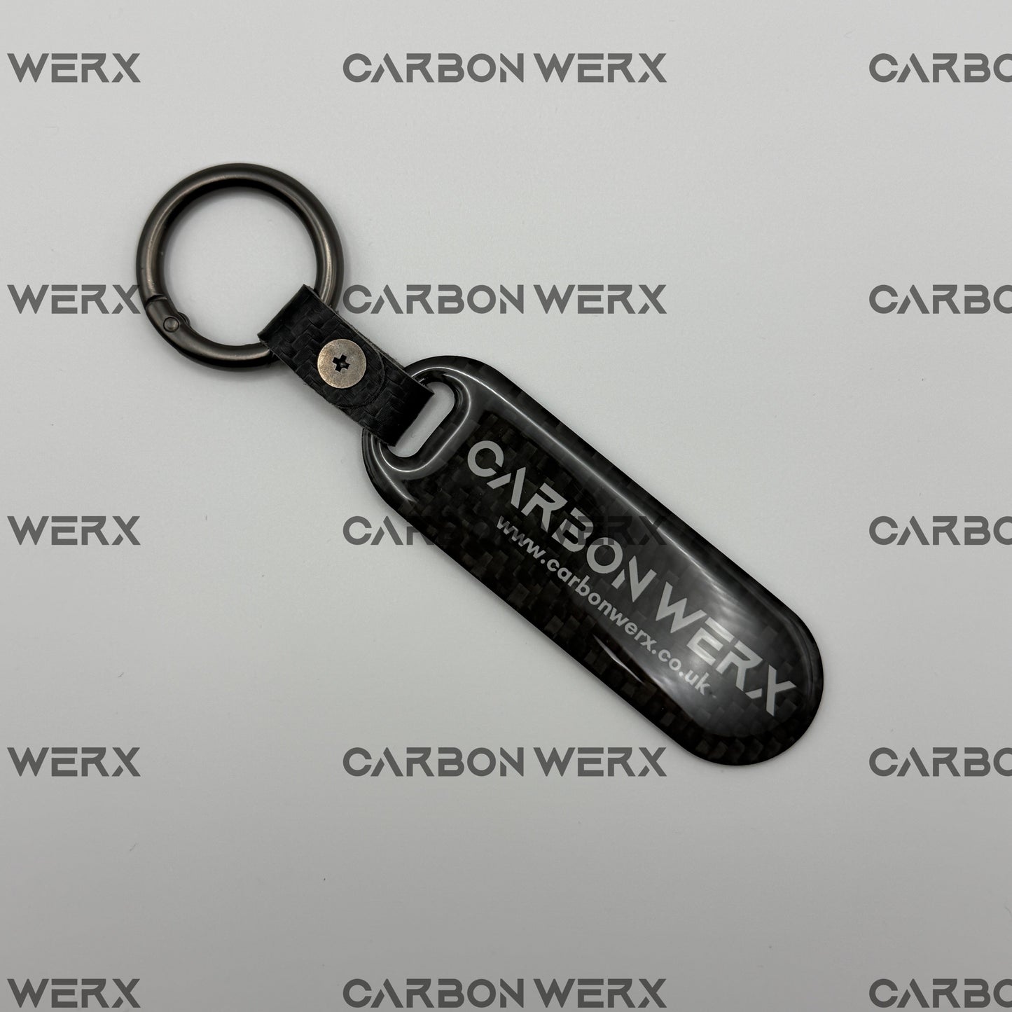 CARBON WERX Carbon Fibre Key Chain Pendant