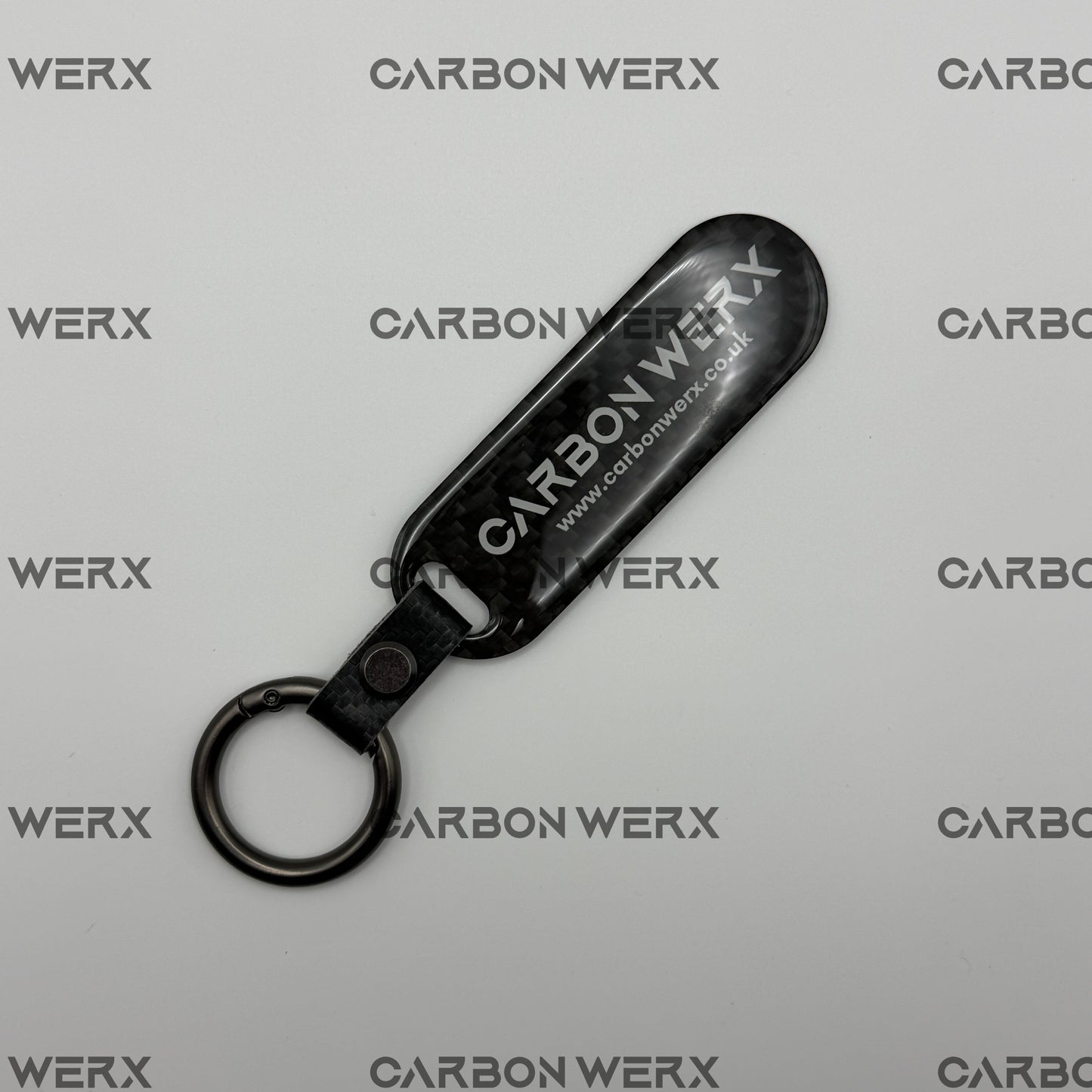 CARBON WERX Carbon Fibre Key Chain Pendant