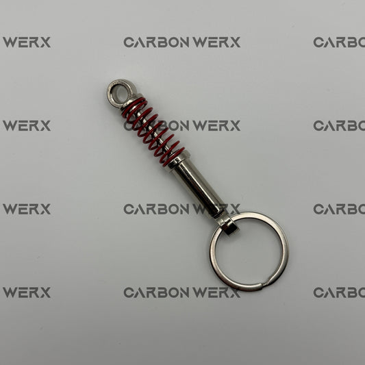 Red Suspension Key Chain Pendant