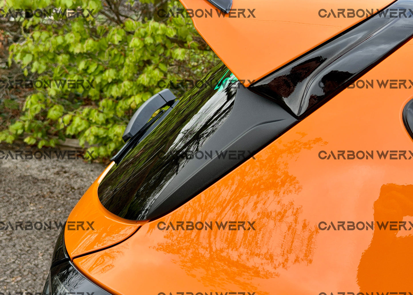 Ford Fiesta MK8 & ST Carbon Fibre Rear Window Side Trims