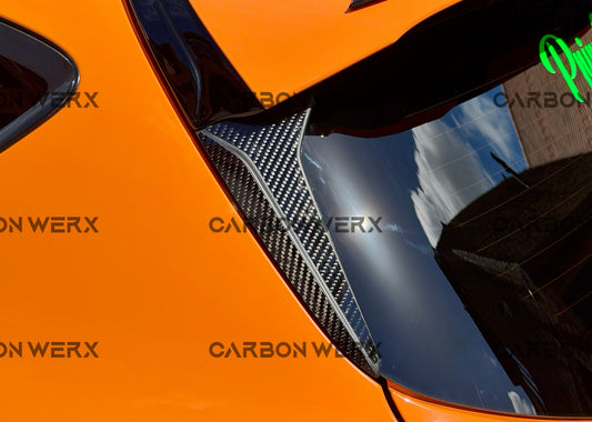 Ford Fiesta MK8 & ST Carbon Fibre Rear Window Side Trims