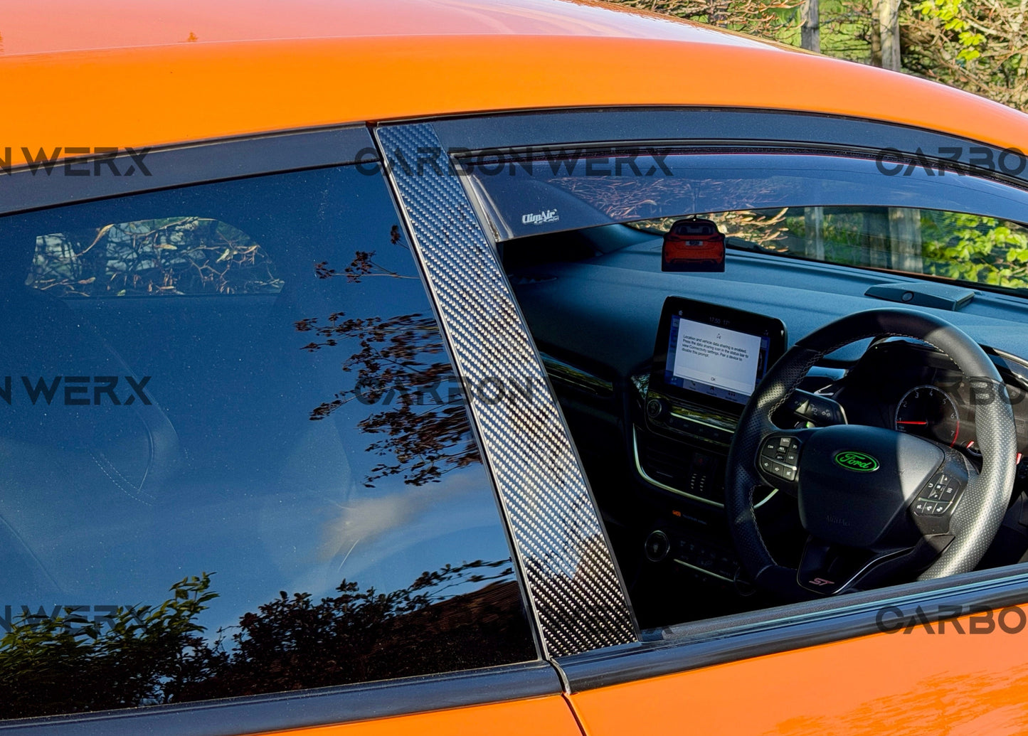 Ford Fiesta MK8 & ST Carbon Fibre Touch Plates