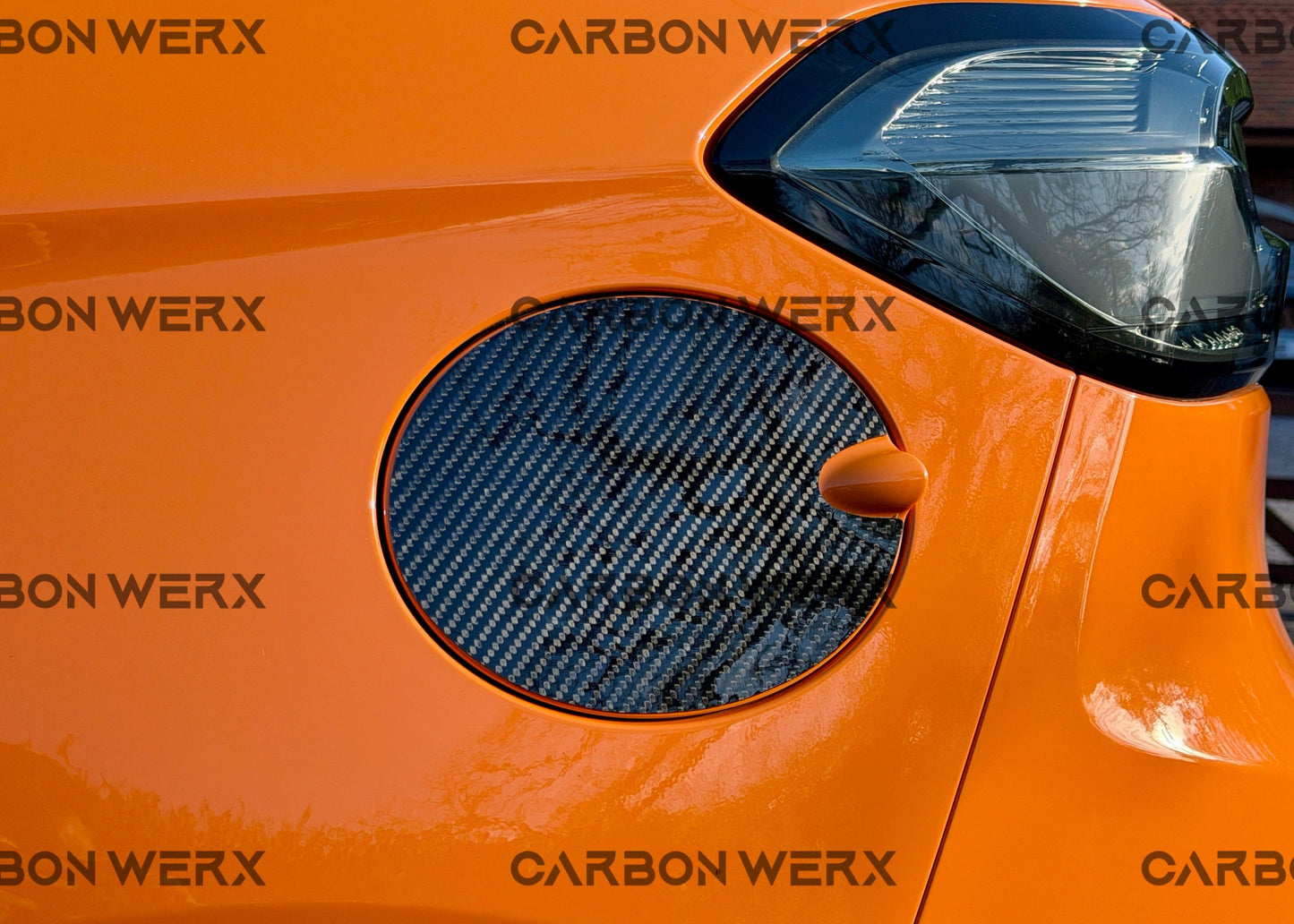 Ford Fiesta MK8 & ST Carbon Fibre Fuel Filler Door Cover