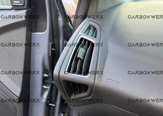 Ford Focus MK3 MK3.5 ST RS Carbon Fibre Air Vent Trims
