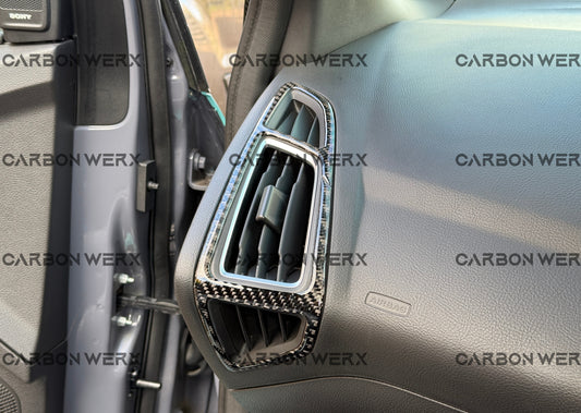 Ford Focus MK3 MK3.5 ST RS Carbon Fibre Air Vent Trims
