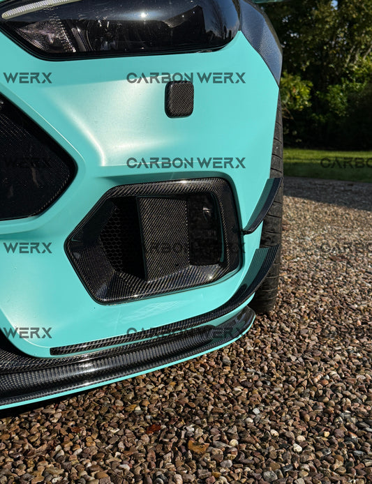 Ford Focus MK3 MK3.5 RS Carbon Fibre Canards
