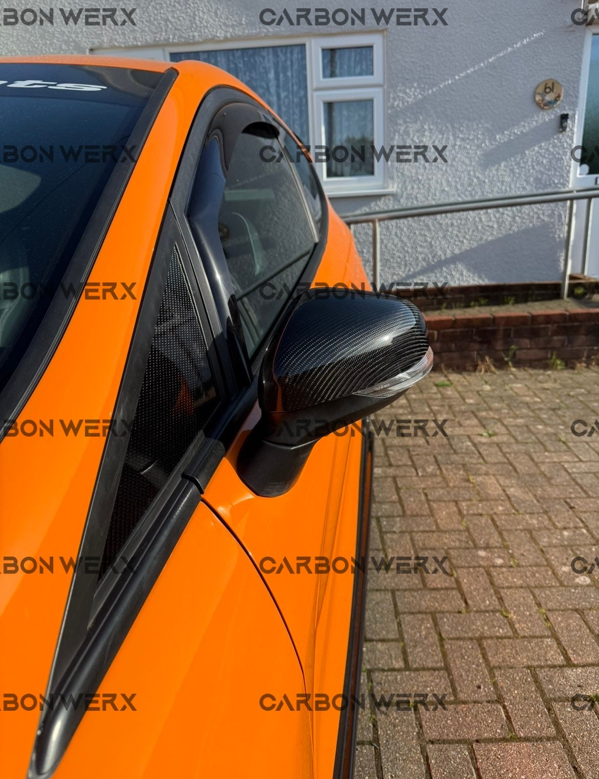 Ford Fiesta MK8 & ST Carbon Fibre Door Mirror Caps