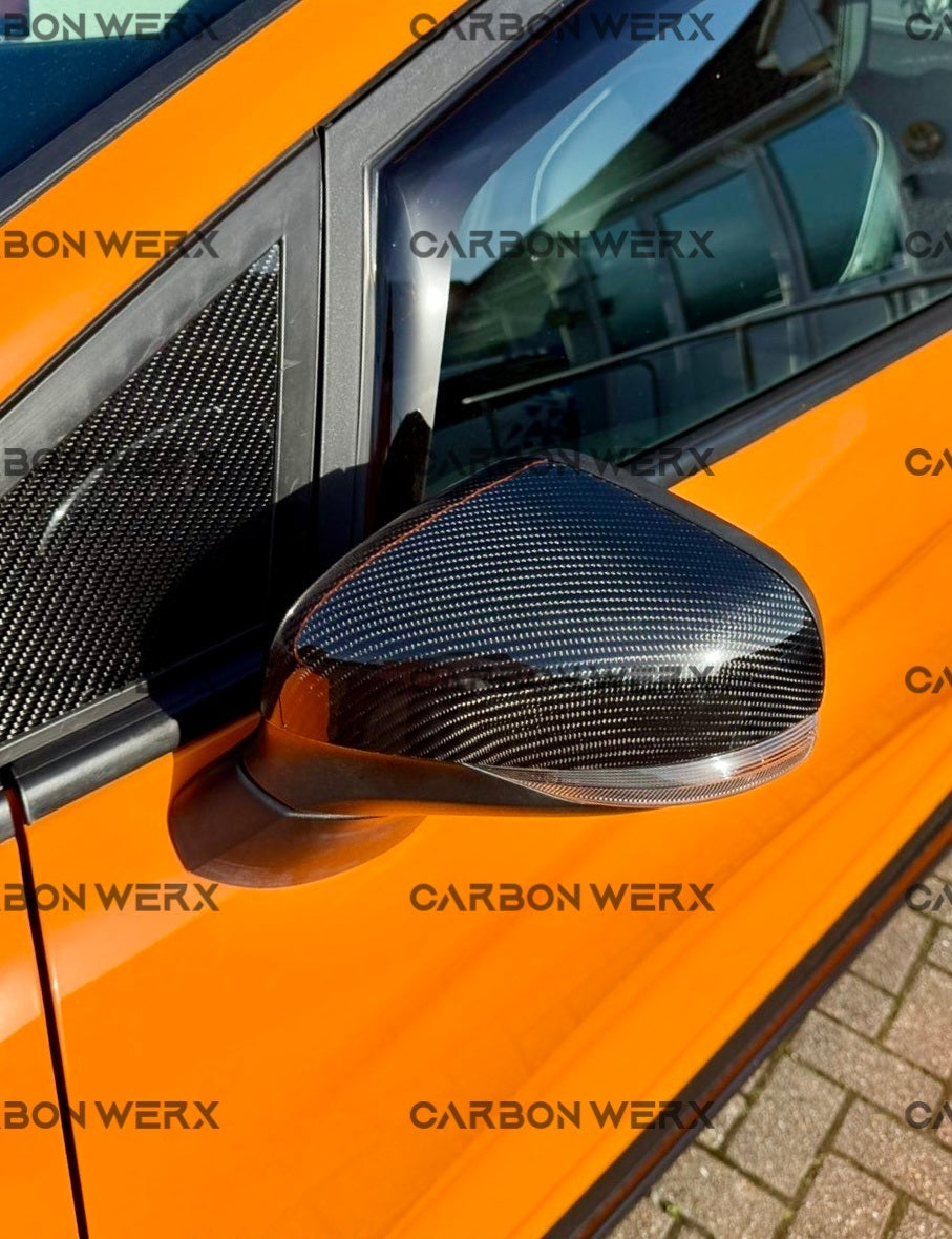 Ford Fiesta MK8 & ST Carbon Fibre Door Mirror Caps