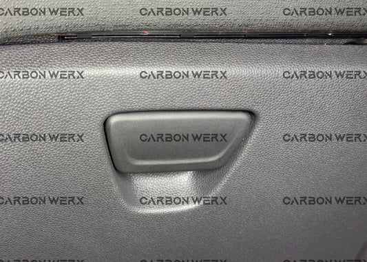 Ford Fiesta MK7 MK7.5 & ST Carbon Fibre Glove Box Handle Trim