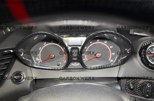 Ford Fiesta MK7 MK7.5 & ST Carbon Fibre Dash Trim Set